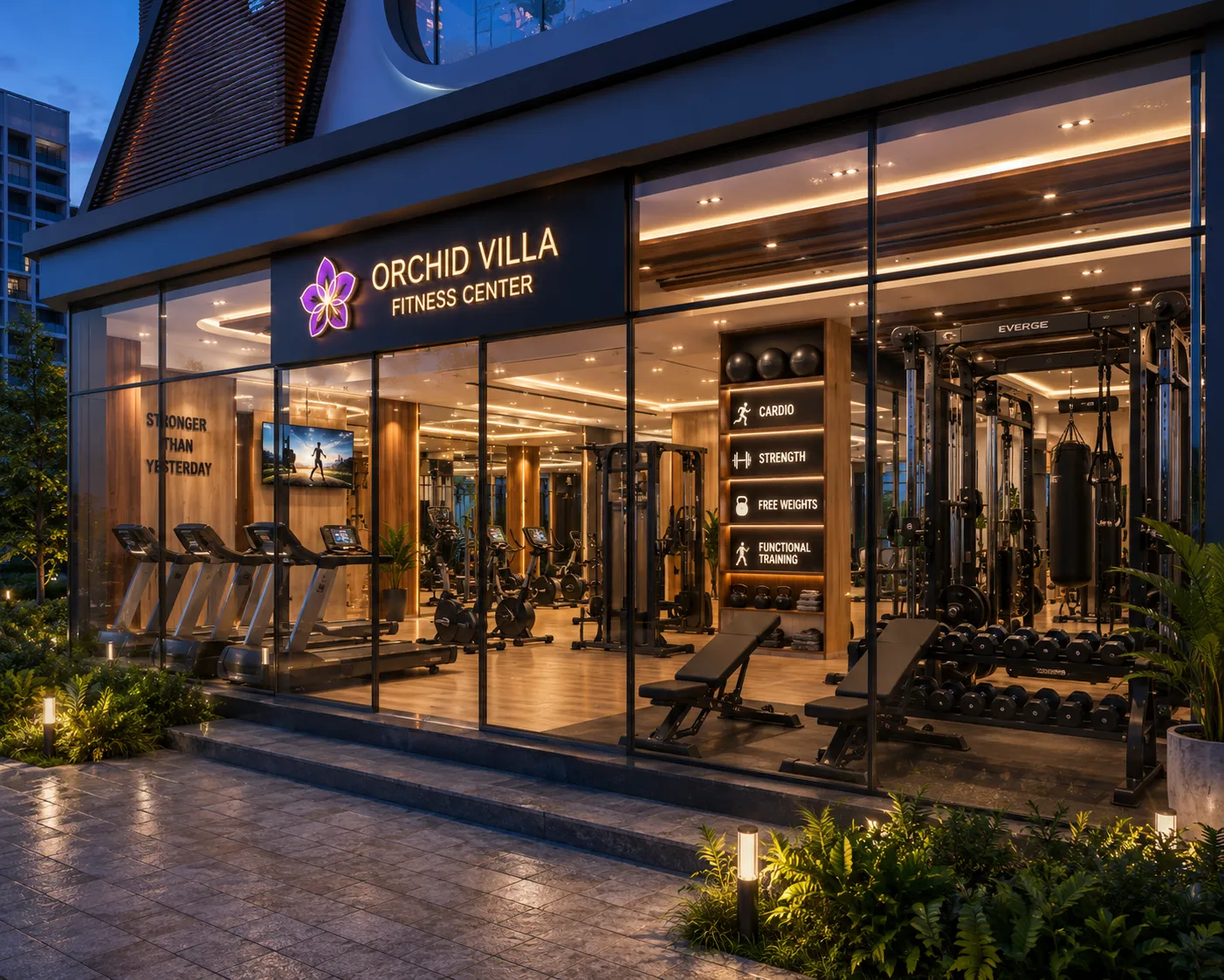 Fully-Equipped Gym