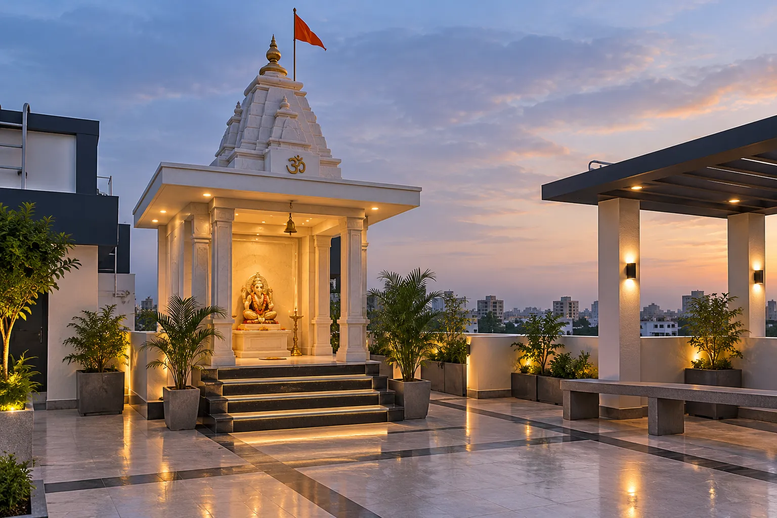 Rooftop Temple