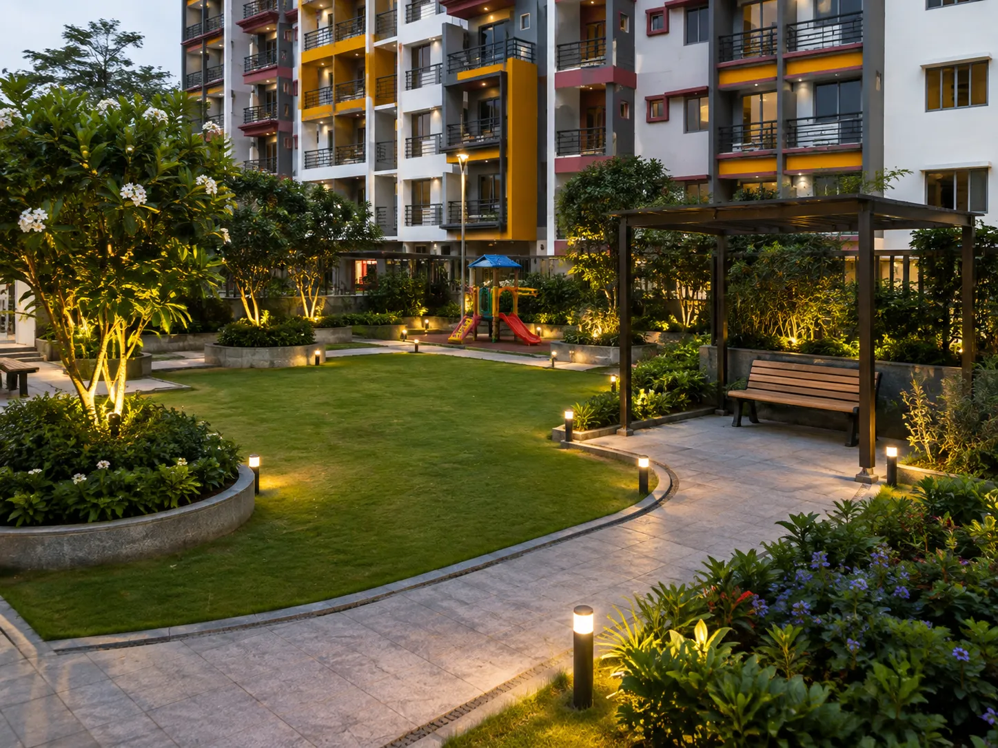 Landscaped Garden